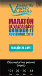 Mobile Screenshot of maratondevalparaiso.cl
